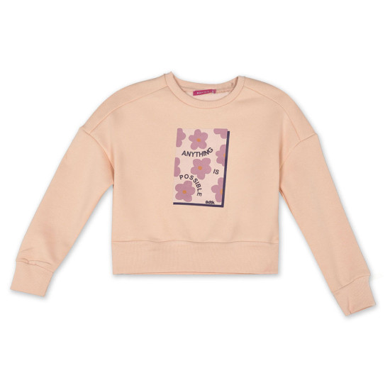 Bodytalk Παιδικό φούτερ BDTKG Cropped Sweater Crewneck Bodytalk Παιδικό φούτερ BDTKG Cropped Sweater Crewneck